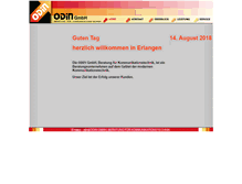 Tablet Screenshot of odin.de